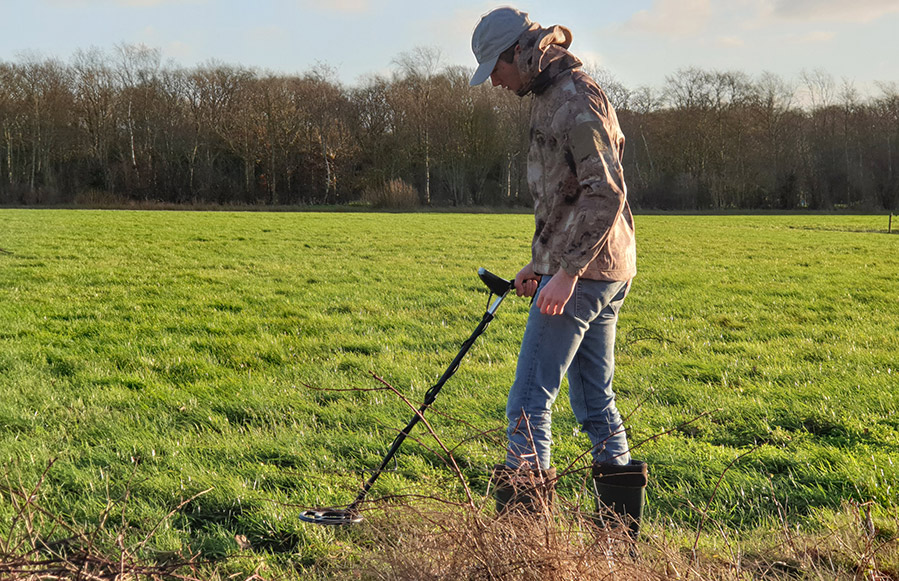 Teknetics Eurotek Pro metaaldetector met pinpointer