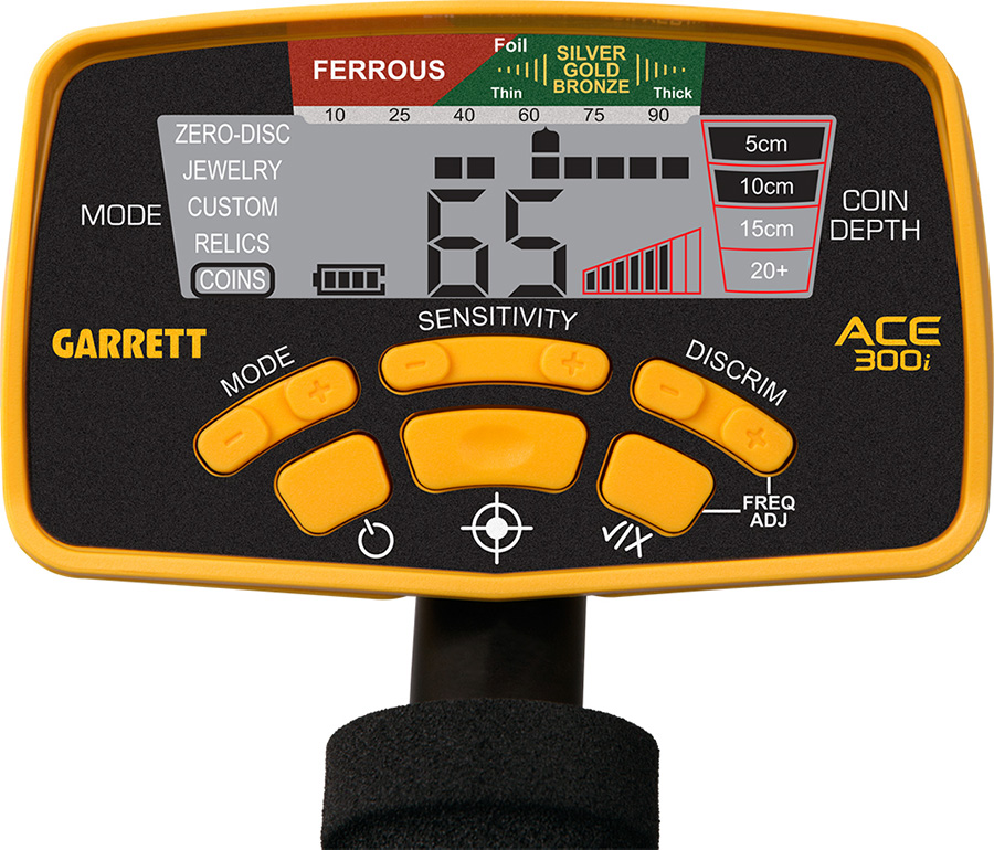 Garrett Ace 300i metaaldetector + Garrett Pro-Pointer AT pinpointer