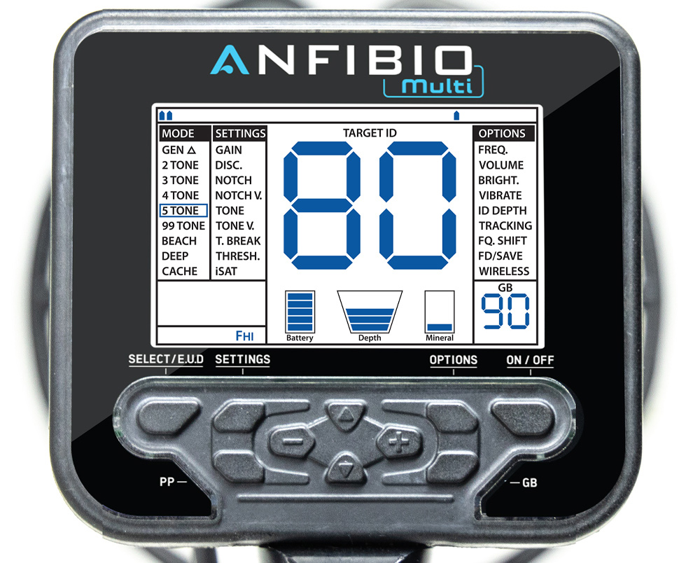 Nokta Anfibio Multi metaaldetector