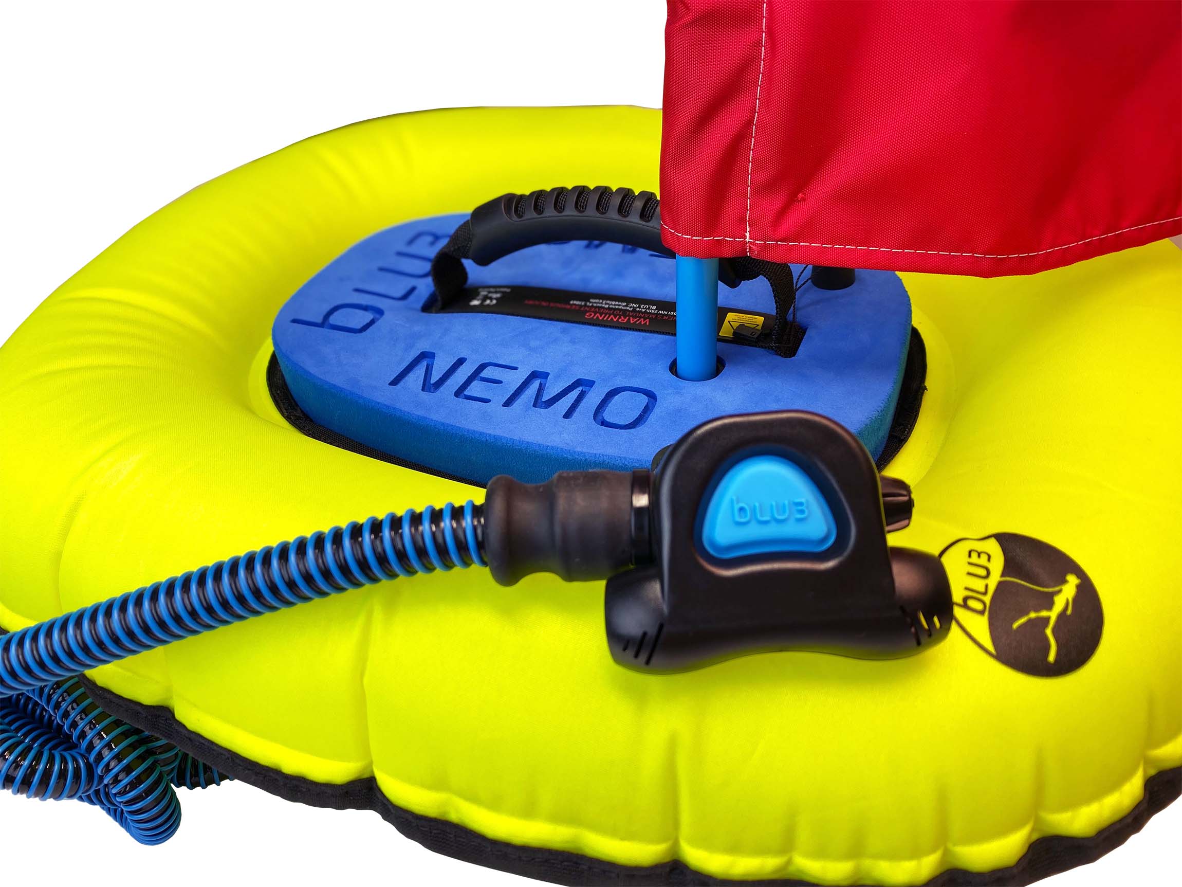 Nemo Blu3 duikcompressor met boot
