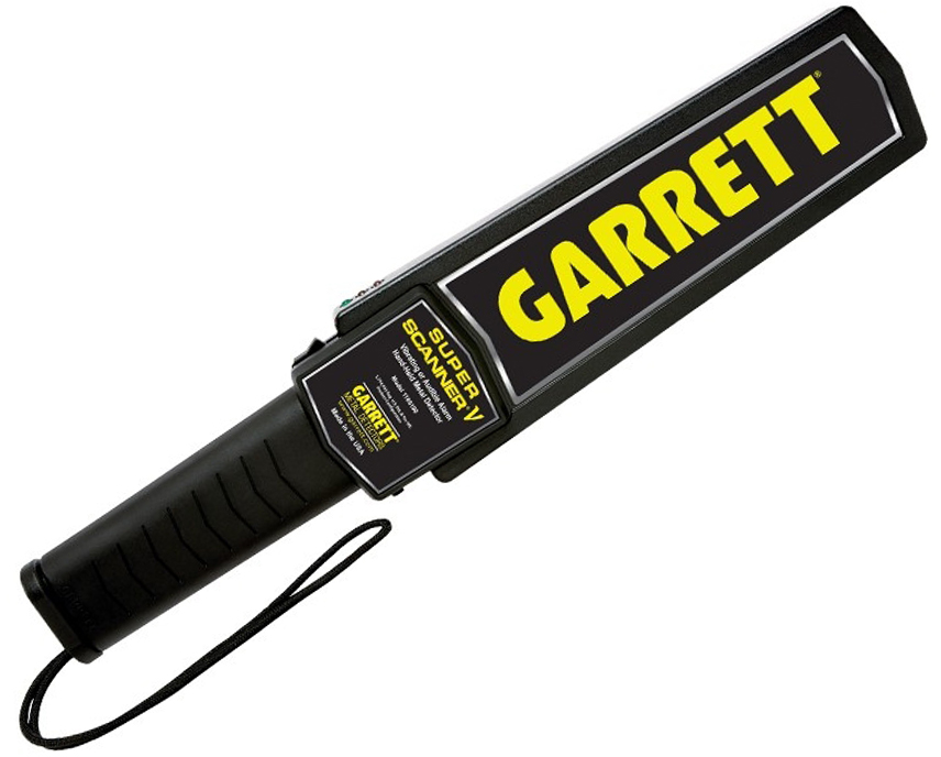 Garrett Superscanner V handscanner