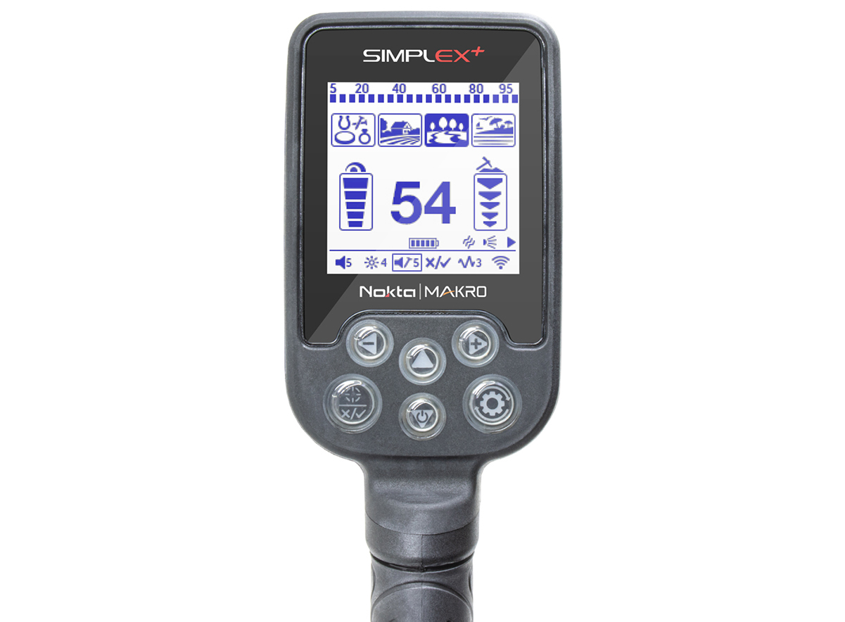 Nokta Simplex+ metaaldetector met gratis Advantage pakket
