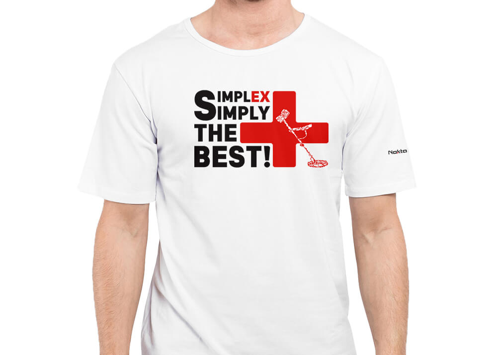 Nokta|Makro Simplex T-Shirt L wit