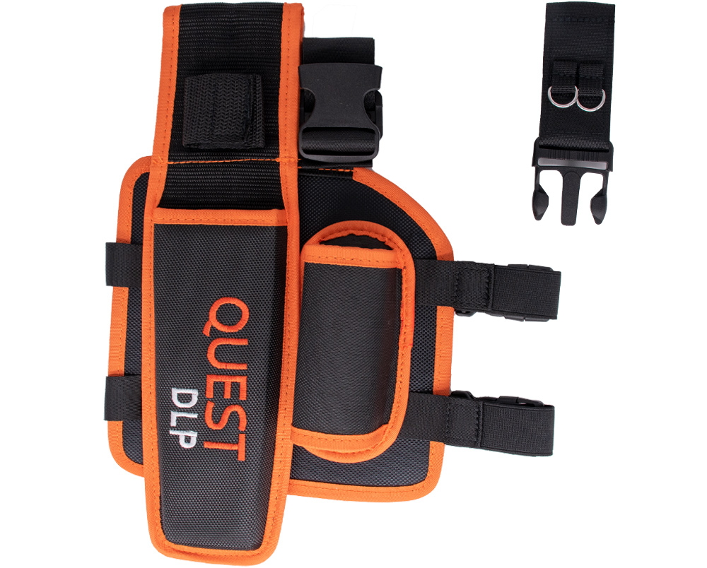 Quest DLP beenholster voor pinpointer & grasmes