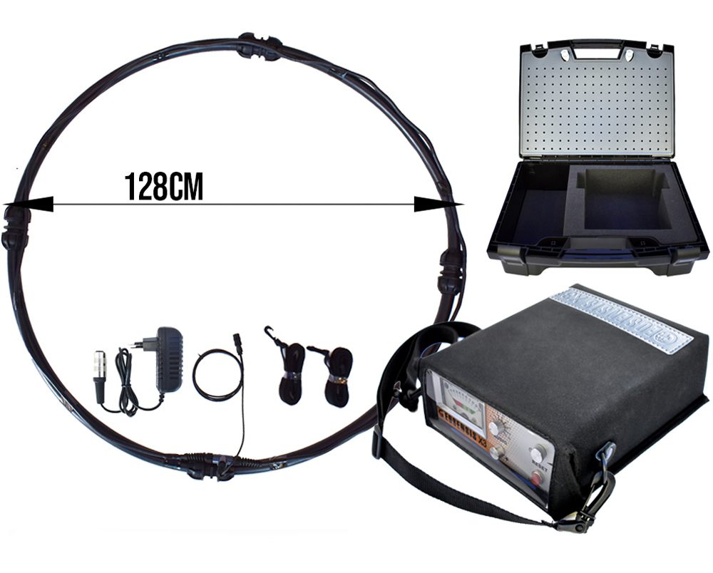 Geosensis X3 pulsinductie metaaldetector