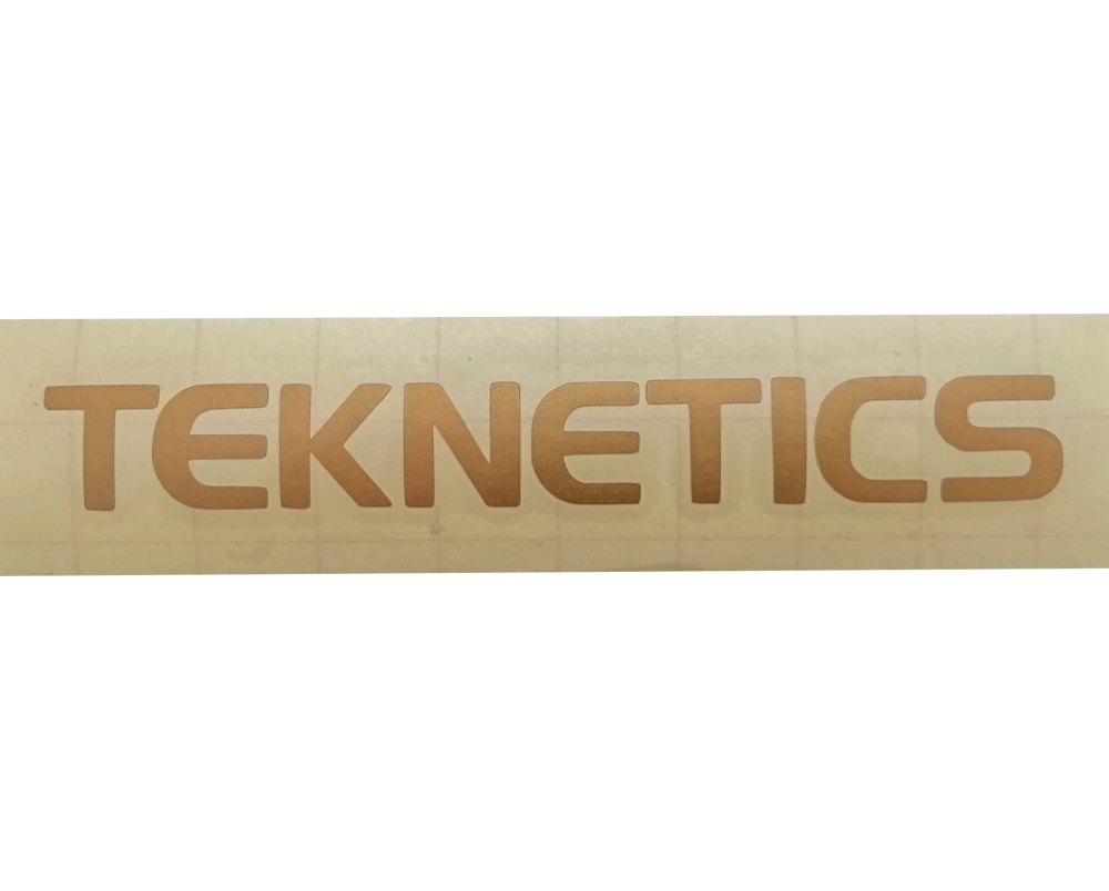 Steel sticker Teknetics