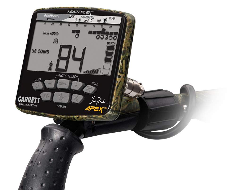 Garrett Ace Apex Jase Robertson Signature Edition met gratis Z-Lynk pinpointer