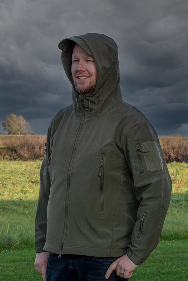 Outdoor jas met capuchon Outdoor jas met capuchon