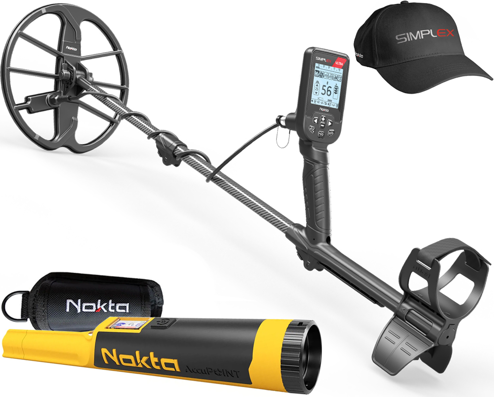 Nokta Simplex Ultra Metaaldetector met AccuPoint pinpointer